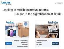 Tablet Screenshot of brodos.com